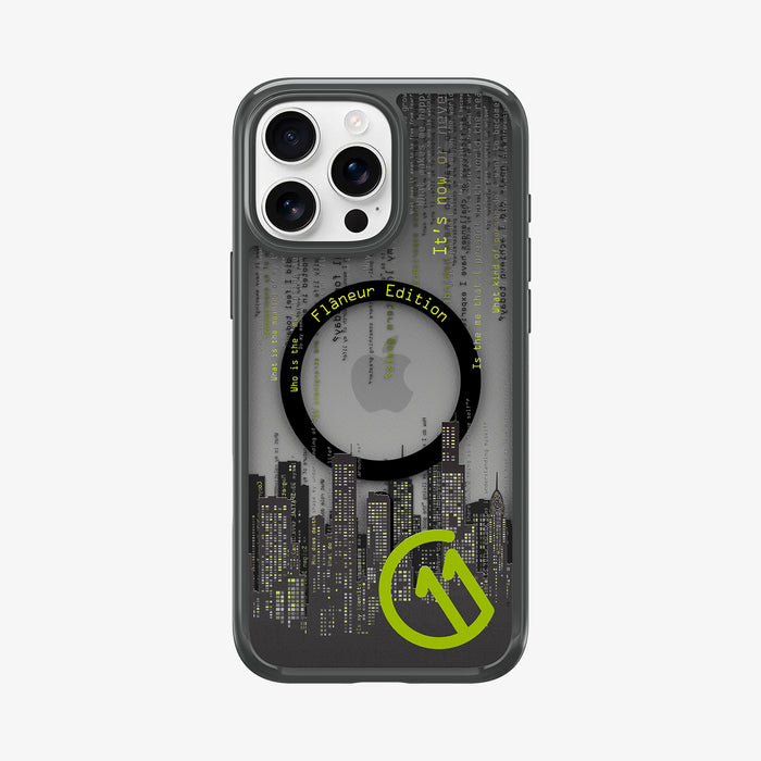 ACS09378 - iPhone 16 Pro Case c11 Series Flâneur Edition (MagFit) showing the back