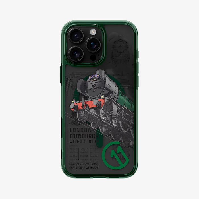 ACS09810 - iPhone 16 Pro Max Case c11 Series Scotsman Fir Edition (MagFit) in Scotsman Fir showing the back