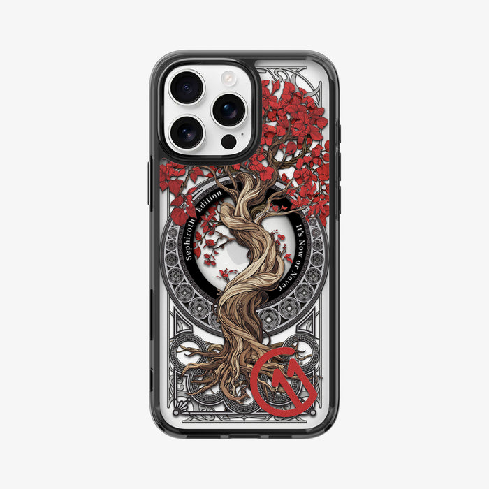 ACS09757 - iPhone 16 Pro Max Case c11 Series Sephiroth Edition (MagFit) showing the back