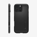 ACS08503 - iPhone 16 Pro Max Case Tough Armor T AI (MagFit) in Black showing the back and side