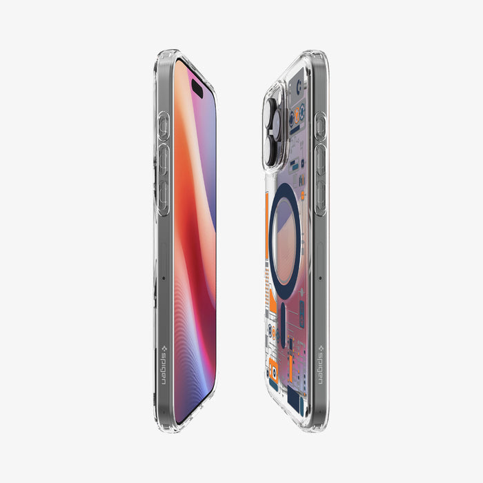 ACS08726 - iPhone 16 Pro Max - Ultra Hybrid Analogue (Mag Fit) showing the partial front, partial back and sides