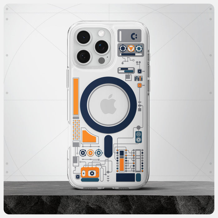 ACS08726 - iPhone 16 Pro Max - Ultra Hybrid Analogue (Mag Fit) showing back