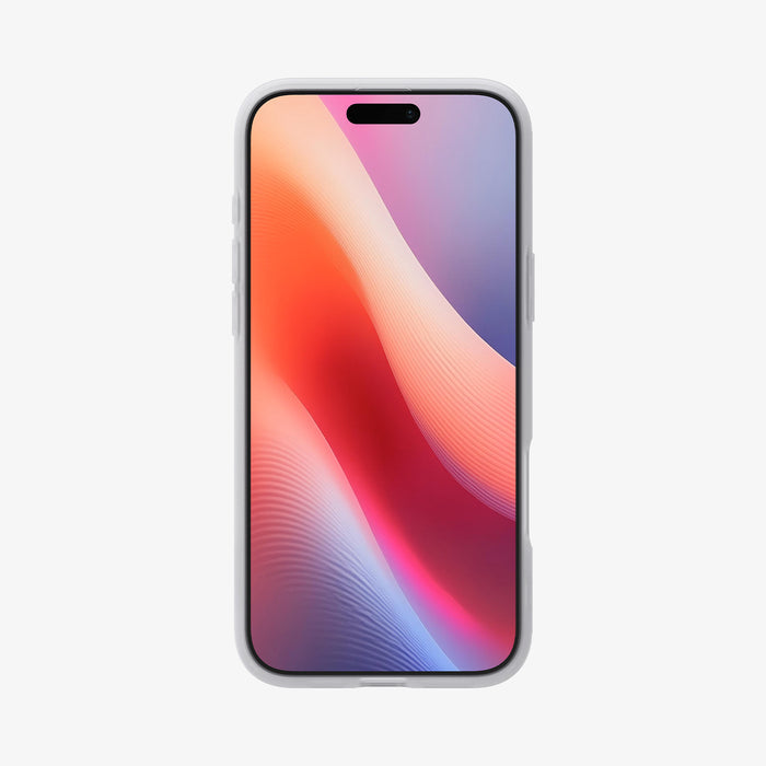 ACS08006 - iPhone 16 Pro Max Case Ultra Hybrid Classic (MagFit) in Classic Silver showing the front