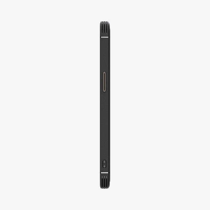 ACS09126 - iPhone 16e Case Core Armor (MagFit) in Matte Black showing the side