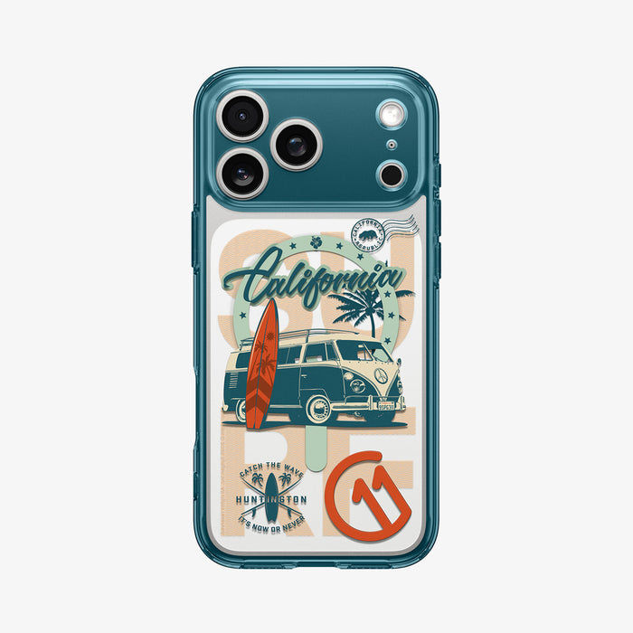 ACS10169 - iPhone 17 Pro Max Series Case c11 Series Huntington Edition (MagFit) showing the back