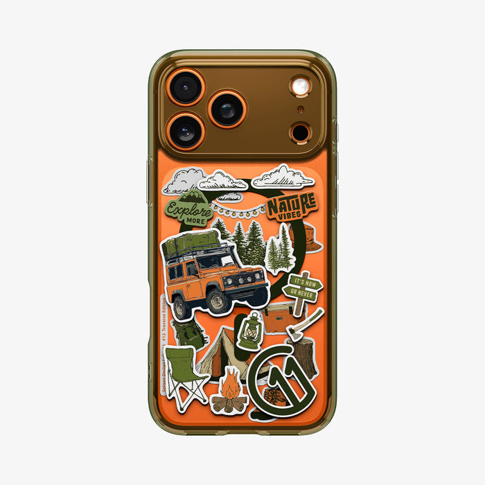 ACS10817 - iPhone 17 Pro Max c11 Series Traverse Edition (MagFit) showing the back and nature design