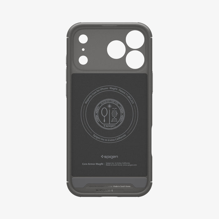 ACS09672 - iPhone 17 Pro Max Core Armor (MagFit) in Marble Gray showing inner case