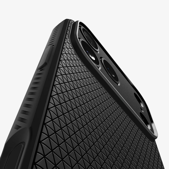 ACS09888 - iPhone 17 Pro Max Liquid Air in Matte Black showing detail of back and camera