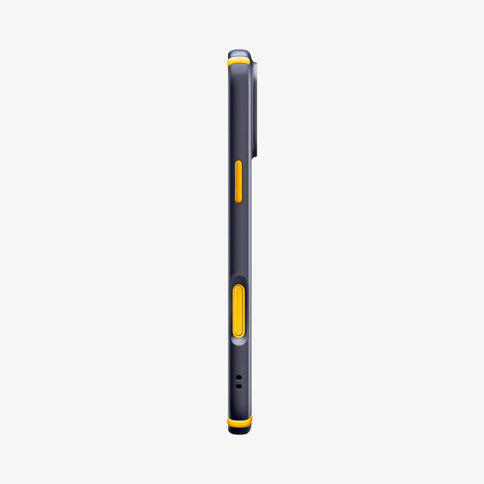 ACS09607 - iPhone 17 Pro Max Nano Pop Hybrid (MagFit) in Blueberry Navy showing the side
