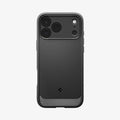 ACS09886CA - iPhone 17 Pro Max Rugged Armor (MagFit) in Matte Black showing the back
