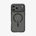 ACS10038 - iPhone 17 Pro Max Ultra Hybrid (MagFit) in Frost Black showing the back