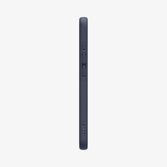 ACS09154 - iPhone 17e Case Nano Pop (MagFit) in Blueberry Navy showing the side