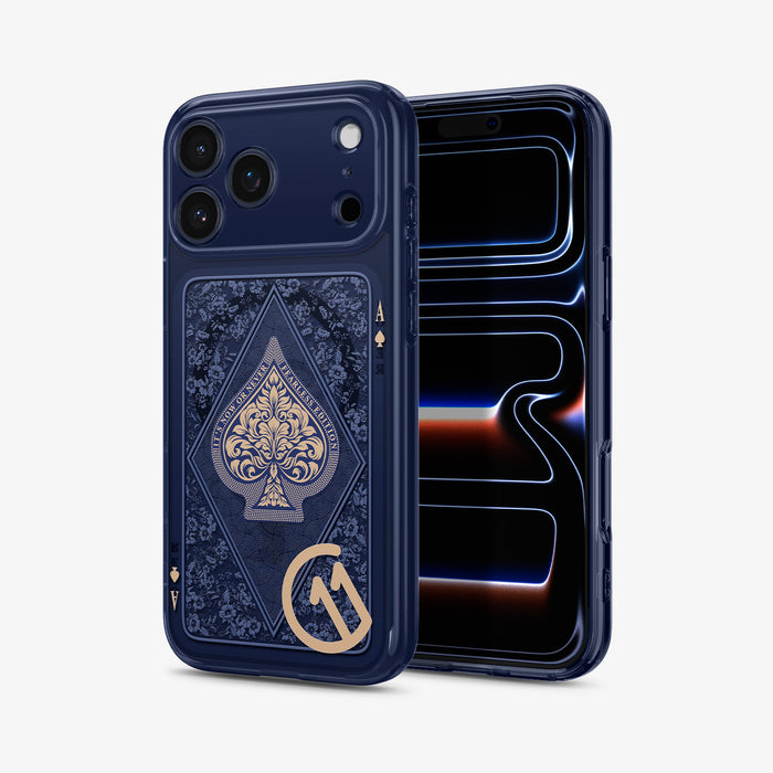 ACS10410 - iPhone 17 Pro Series Case c11 Fearless Edition (MagFit) showing the back and front