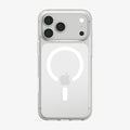 ACS11912 - iPhone 18 Pro Max / iPhone 17 Pro Max Crystal Flex (Mag Fit) showing a clear case with a built-in magnetic ring and full camera area coverage.
