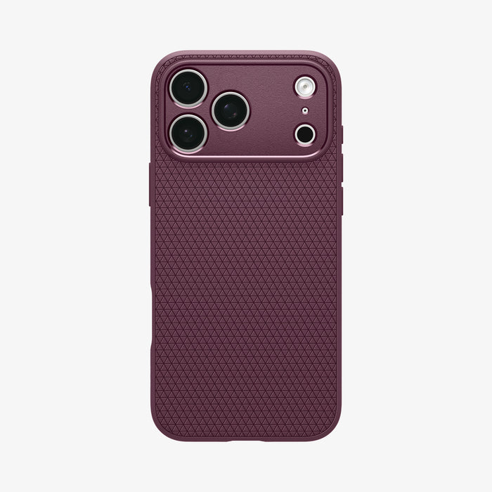 ACS12334 - iPhone 18 Pro Max / iPhone 17 Pro Max Liquid Air in Dark Cherry showing the back