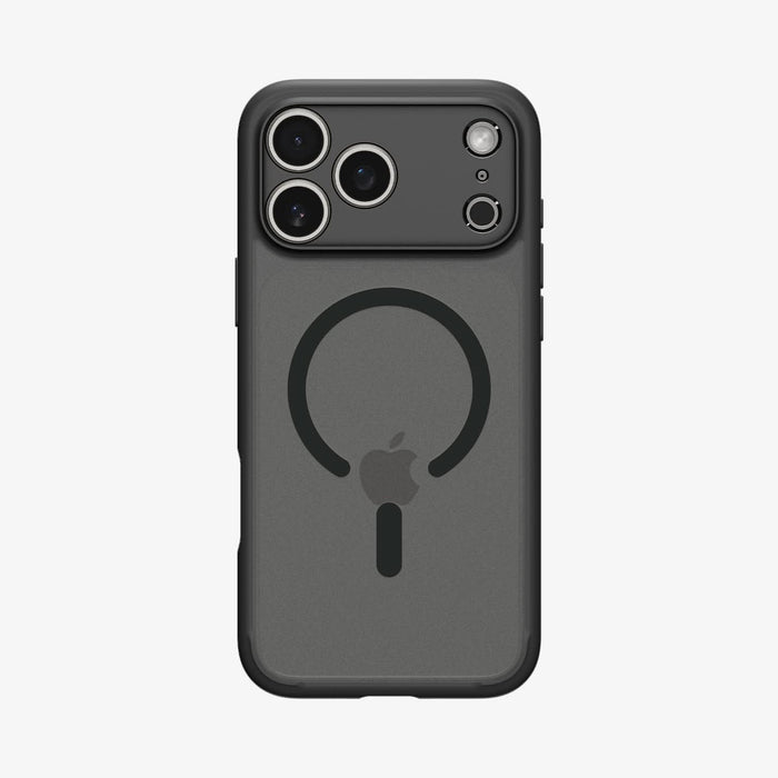ACS10038 - iPhone 17 Pro Max Ultra Hybrid (MagFit) in Frost Black showing the back
