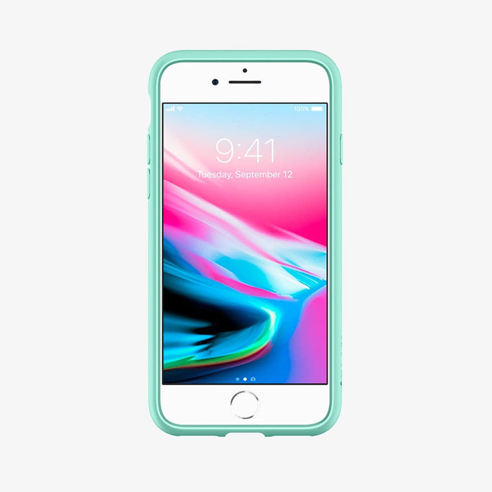 042CS20925 - iPhone 8 Series Ultra Hybrid Case in Mint showing the front