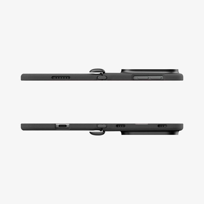 ACS11694 - iPhone Duo Air Fit Pro (Mag Fit) showing the slim side profile with accessible button cutouts and reinforced edges