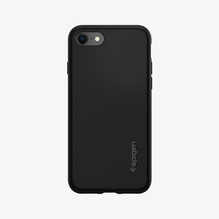 042CS20511 - iPhone SE Liquid Air case in black showing the back