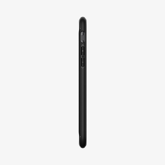 ACS00944 - iPhone SE Rugged Armor case in black showing the side