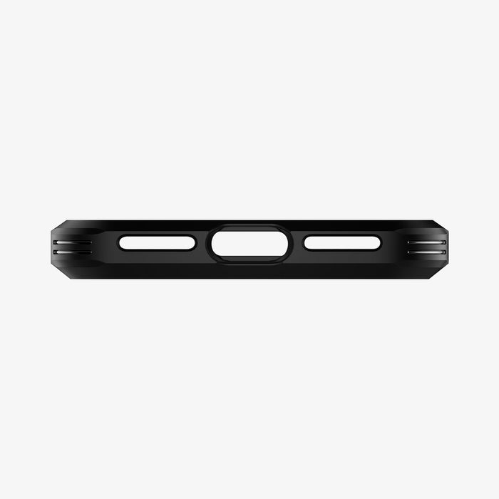 ACS00949 - iPhone SE Tough Armor case in gunmetal showing the bottom