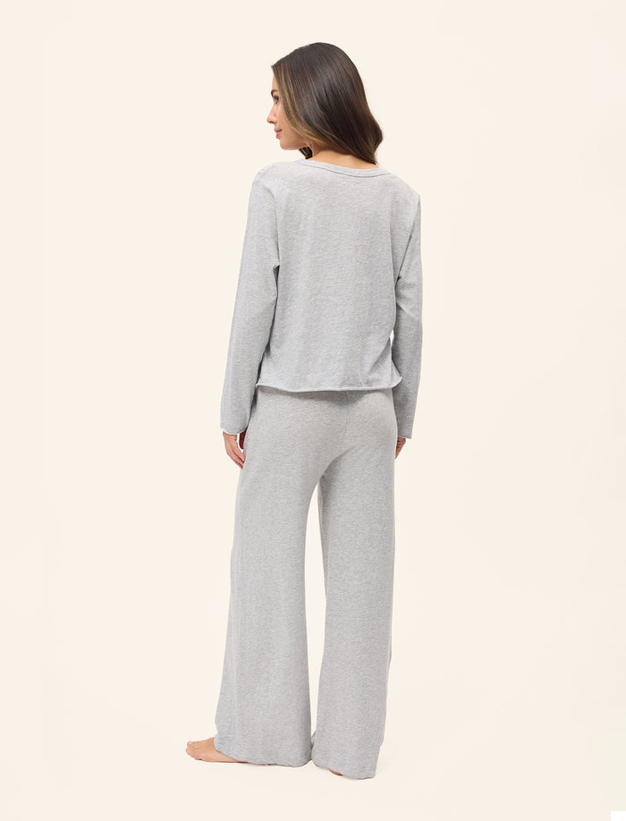 Jada Organic Cotton Boxy Long Sleeve Tee