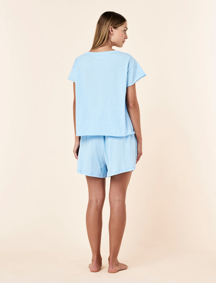 Jada Organic Cotton Boxy Tee & Boxer Set