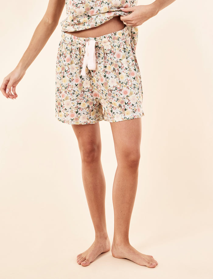 Jada Organic Cotton Knit Boxer PJ Set