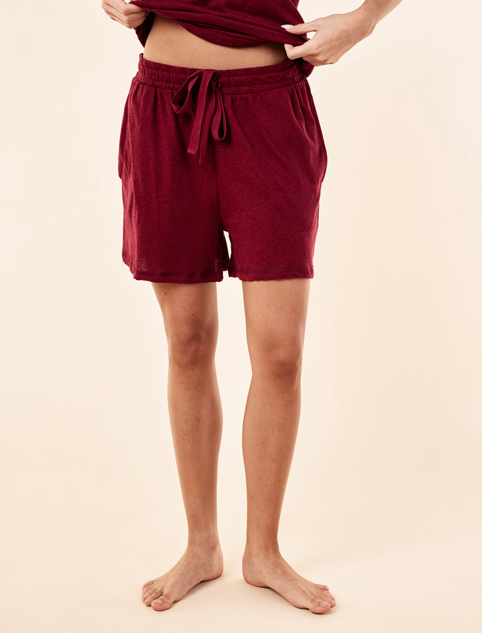 Jada Organic Cotton Knit Boxer PJ Set