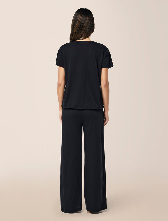 Jada Organic Cotton Knit Boxy Tee