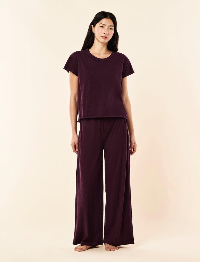 Jada Organic Cotton Knit Boxy Tee