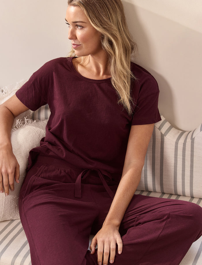 Jada Organic Cotton Knit Classic Tee