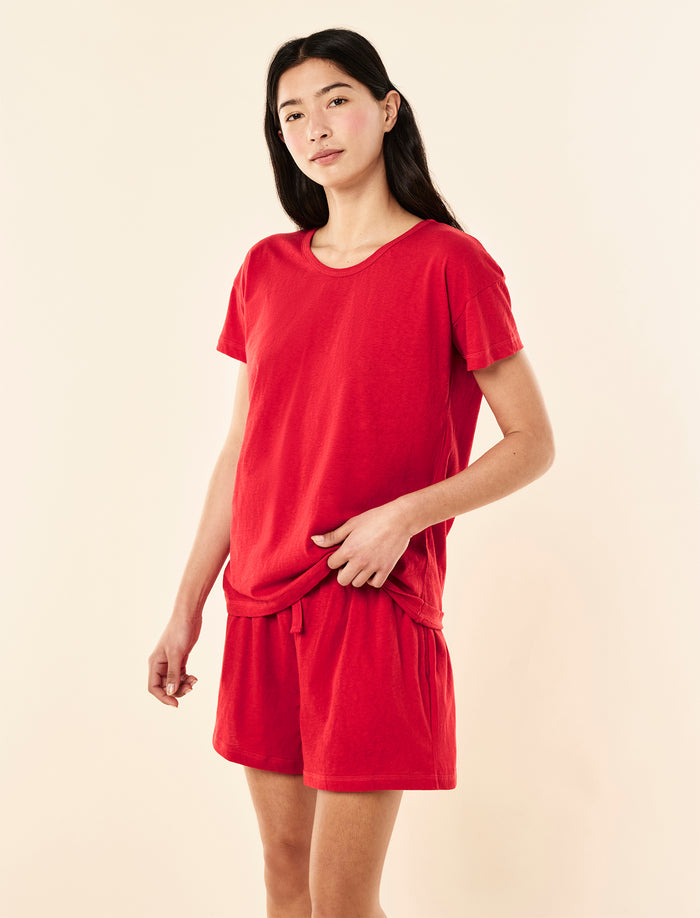 Jada Organic Cotton Knit Classic Tee