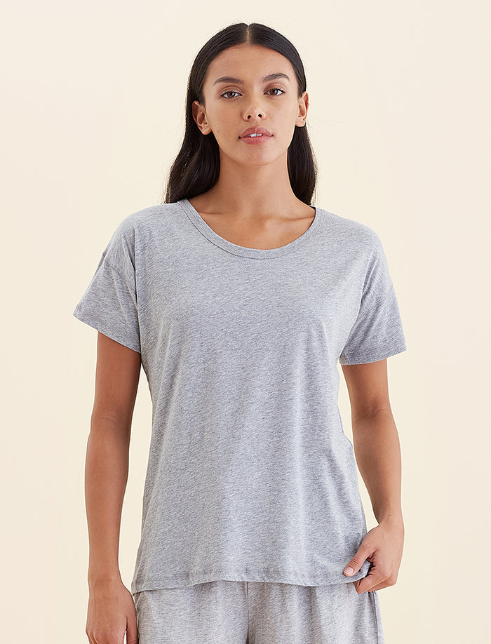 Jada Organic Cotton Knit Classic Tee