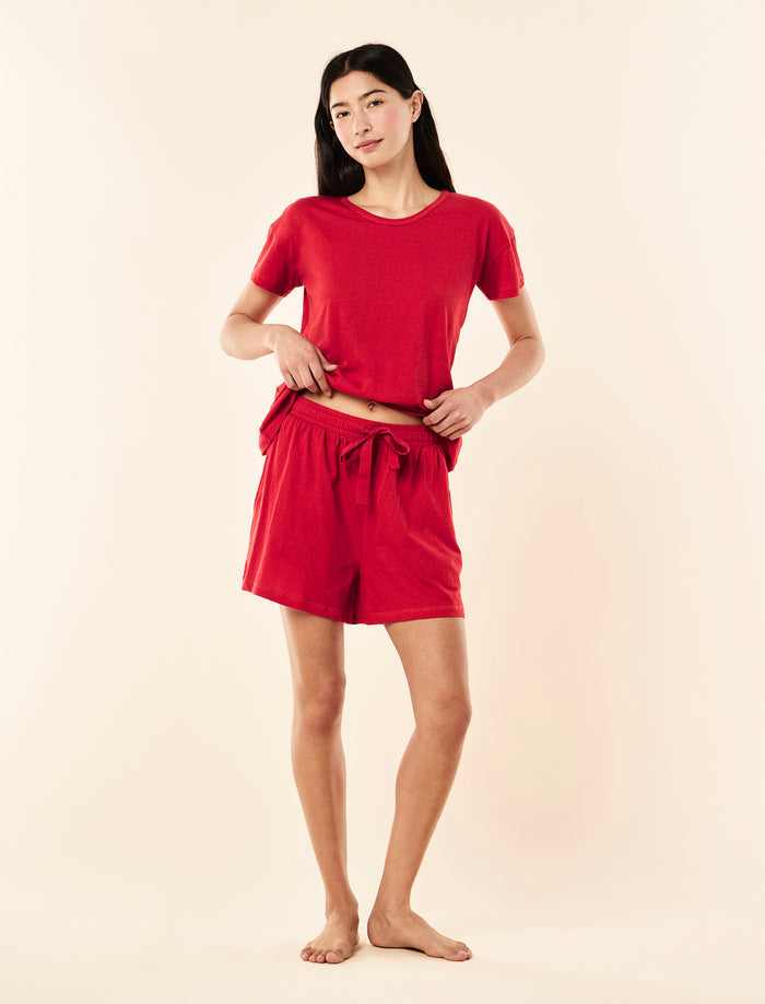 Jada Organic Cotton Knit Classic Tee
