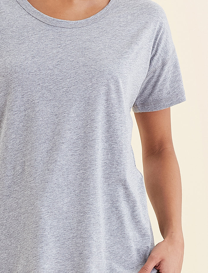 Jada Organic Cotton Knit Classic Tee