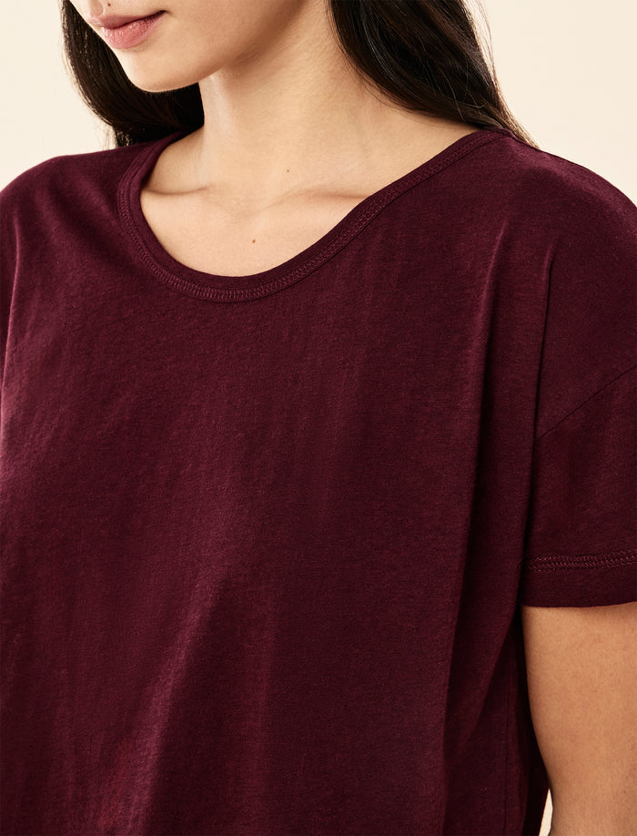 Jada Organic Cotton Knit Classic Tee