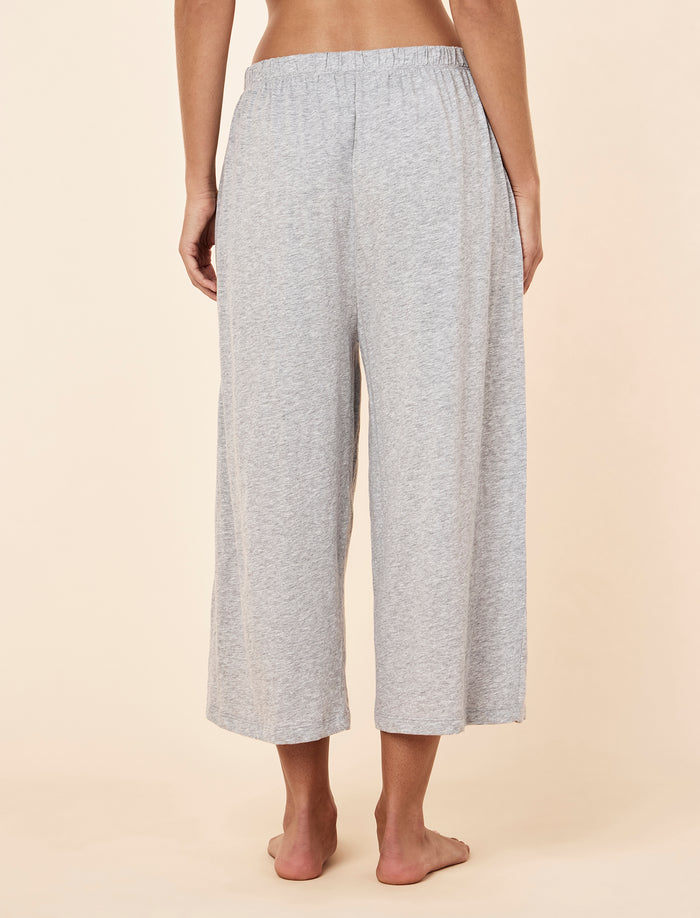 Jada Organic Cotton Knit Crop Pant