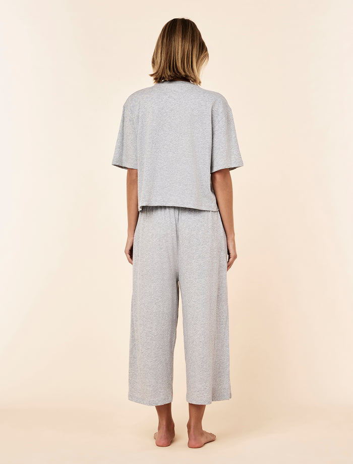 Jada Organic Cotton Knit Half Sleeve Tee