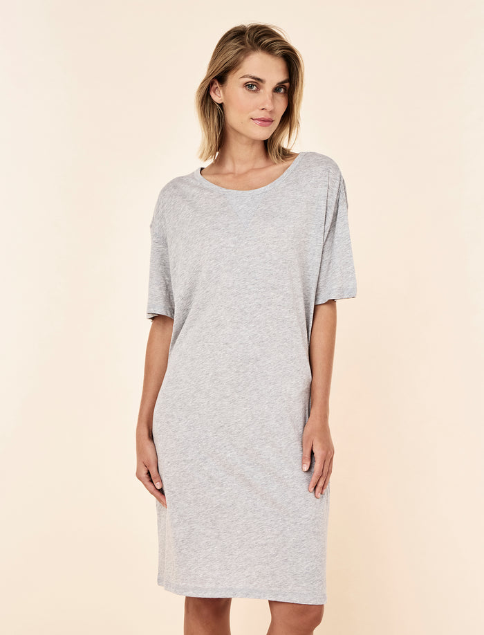 Jada Organic Cotton Knit Midi Nightie