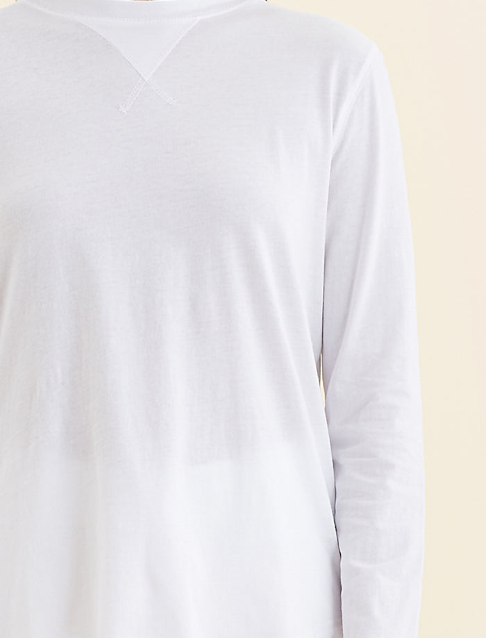 Jada Organic Cotton Long Sleeve Knit Tee
