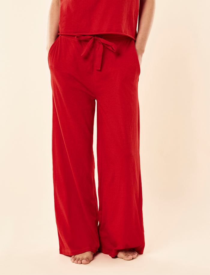 Jada Organic Cotton Wide Leg Pant