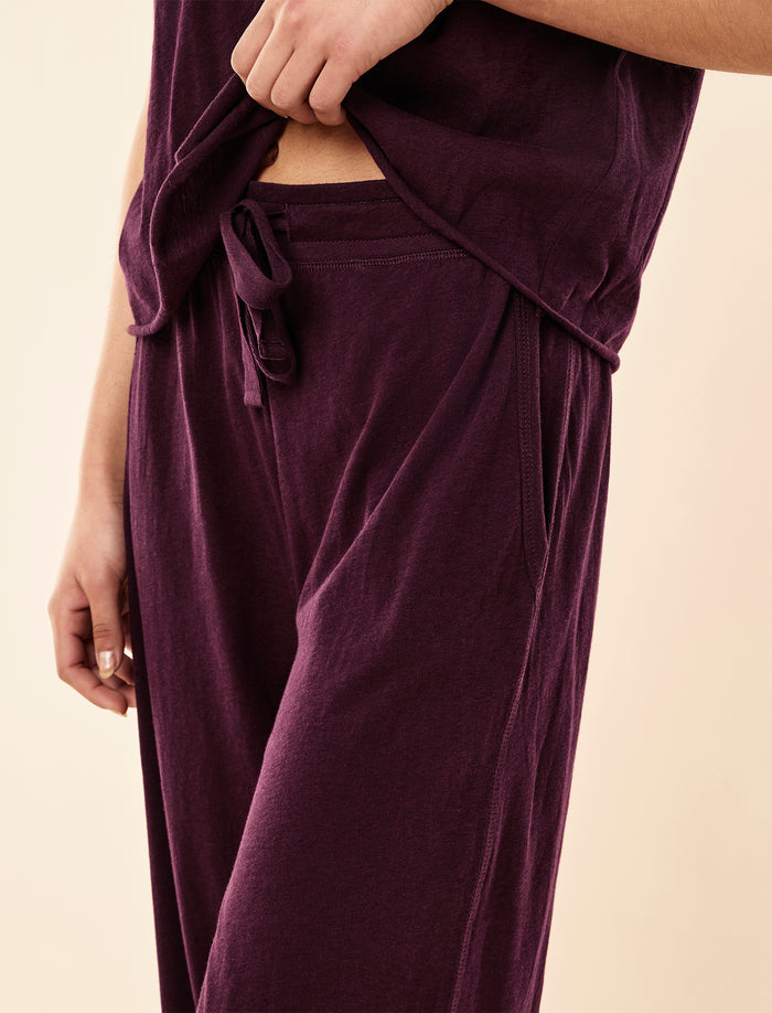 Jada Organic Cotton Wide Leg Pant