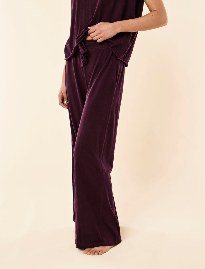 Jada Organic Cotton Wide Leg Pant