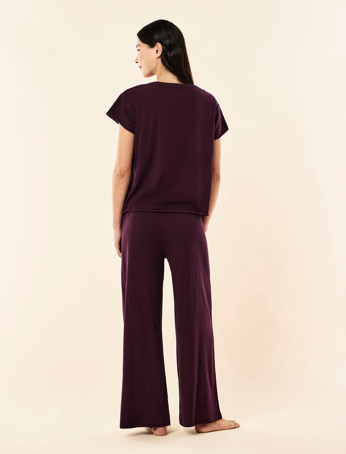 Jada Organic Cotton Wide Leg Pant
