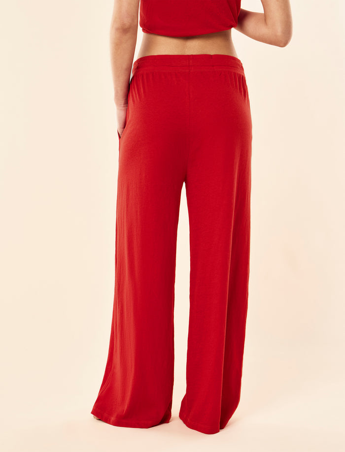 Jada Organic Cotton Wide Leg Pant