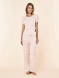 Jada Posy Boxy Tee and Straight Leg Pant