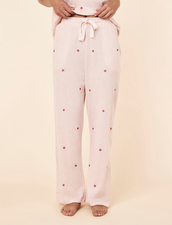 Jada Posy Boxy Tee and Straight Leg Pant