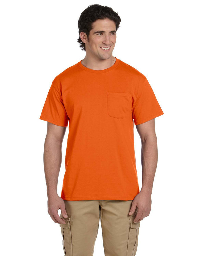 Jerzees 29P Adult DRI-POWER ACTIVE Pocket T-Shirt