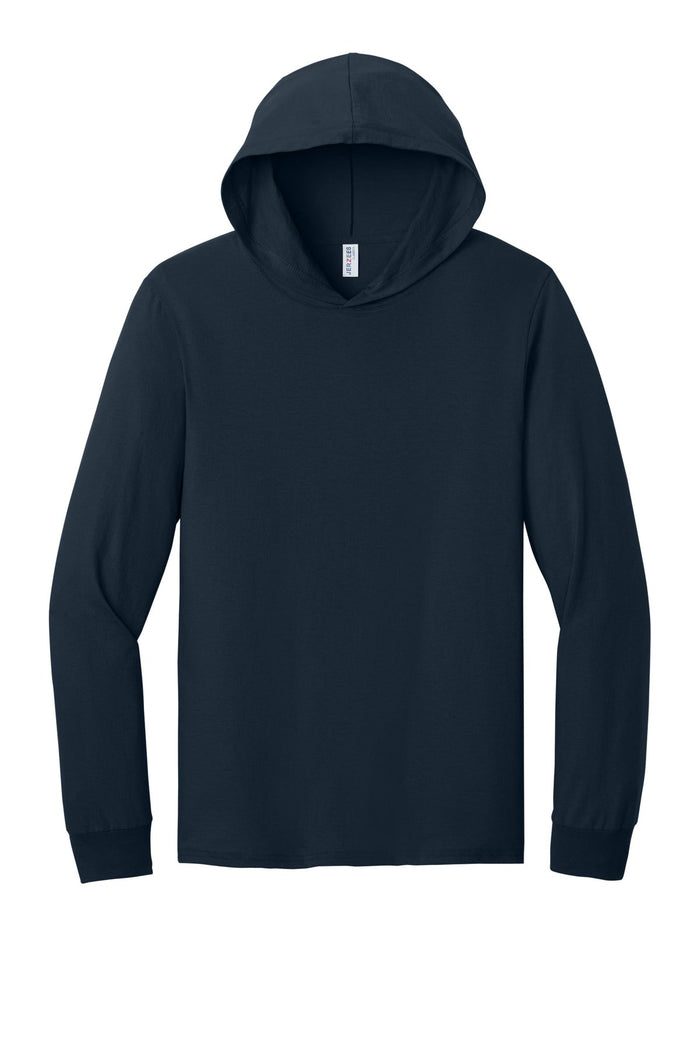 Jerzees 363LH Classics Unisex Cotton Long Sleeve Hooded T-Shirt